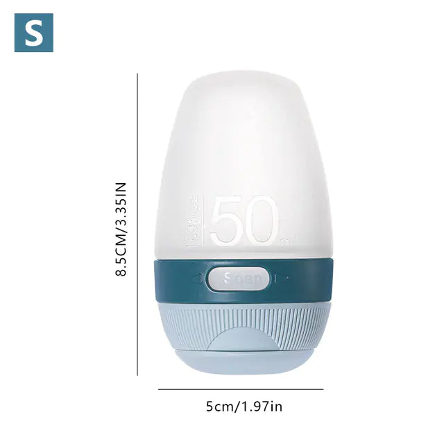 Portable Silicone Refillable Travel Bottle for Shampoo