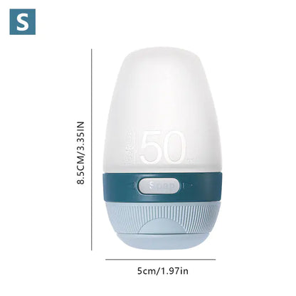 Portable Silicone Refillable Travel Bottle for Shampoo