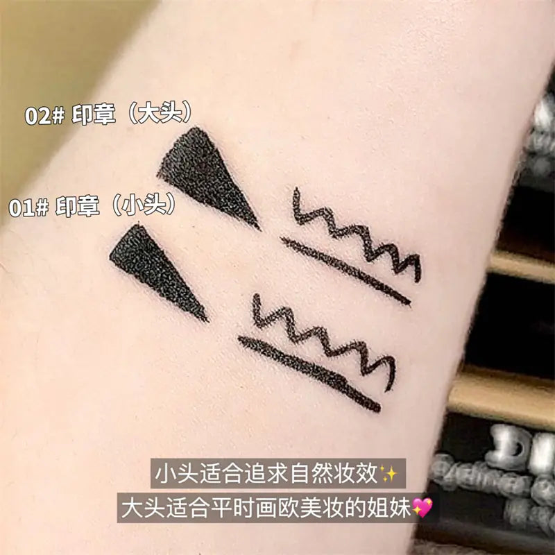 Dikalu Black Dual-Head Quick-Dry Waterproof Eyeliner