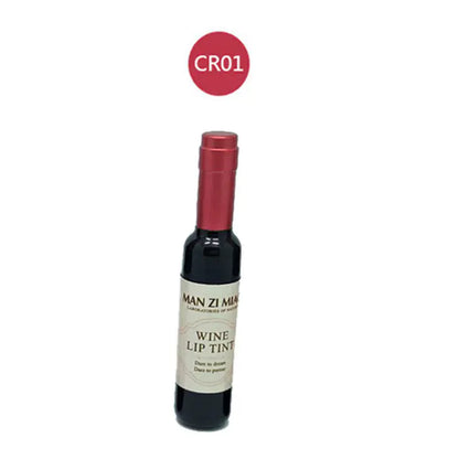 Red Wine Bottle Lip Gloss - Matte Velvet Finish