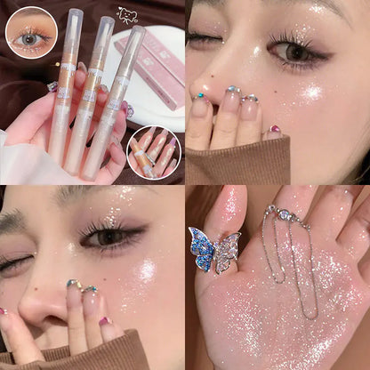 Liquid Highlighter with Polarizing Diamond Sparkle