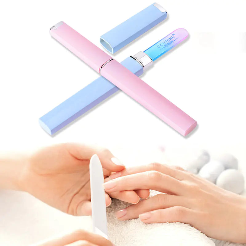 Crystal Glass Nail File - Nail Care Tool