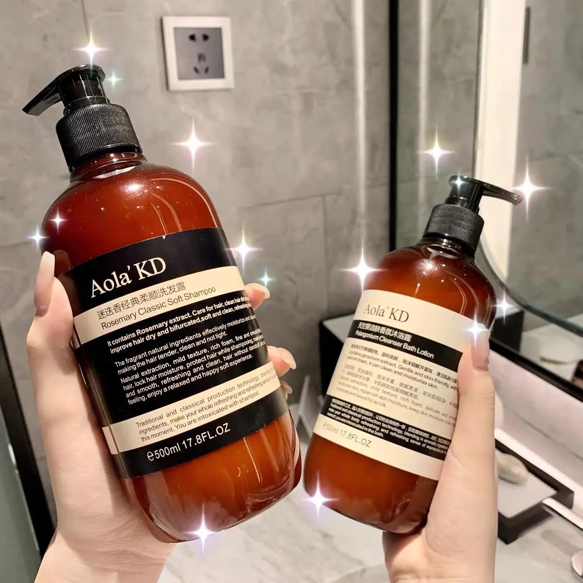 Rosemary Classic Shampoo & Body Care Set