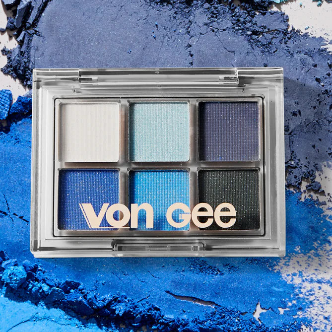 Six-Color Matte and Pearl Eyeshadow Palette