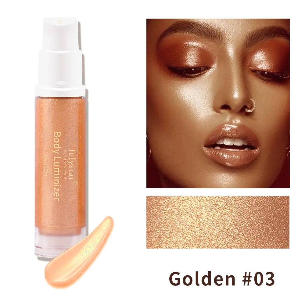 Monochrome Matte Face & Body Highlighter Liquid