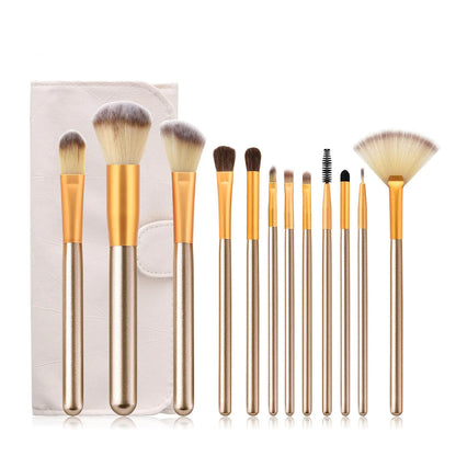 Makeup Brush Set, Short Handle, 12/18/24 Pieces