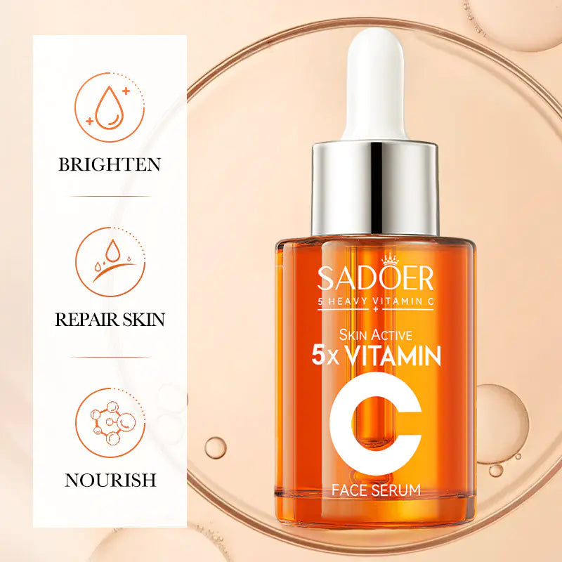 SADOER Vitamin C Brightening Multi-Effect Serum Set