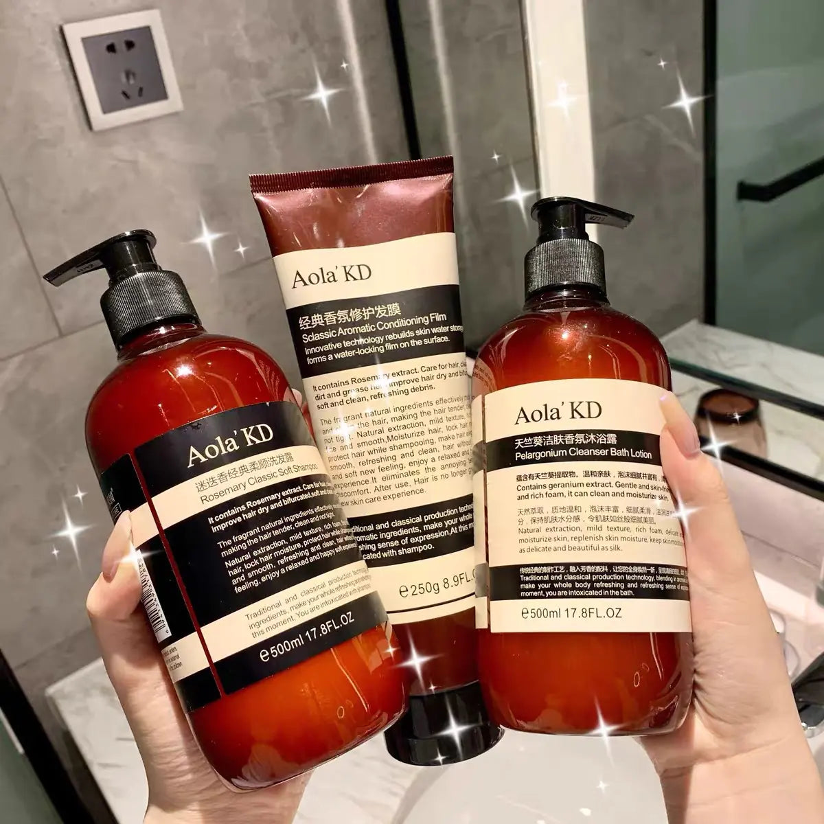 Rosemary Classic Shampoo & Body Care Set
