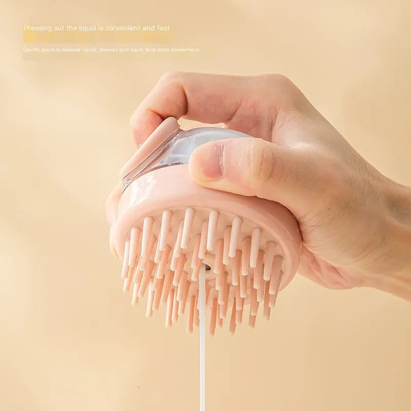 Silicone Scalp Massager & Shampoo Brush Tool
