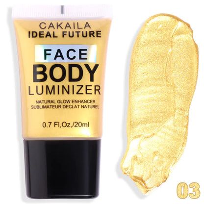 Glow Highlighter Liquid Makeup Contour Shimmer Powder
