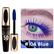 MAXFINE 5D Silk Fiber Mascara for Volume & Length
