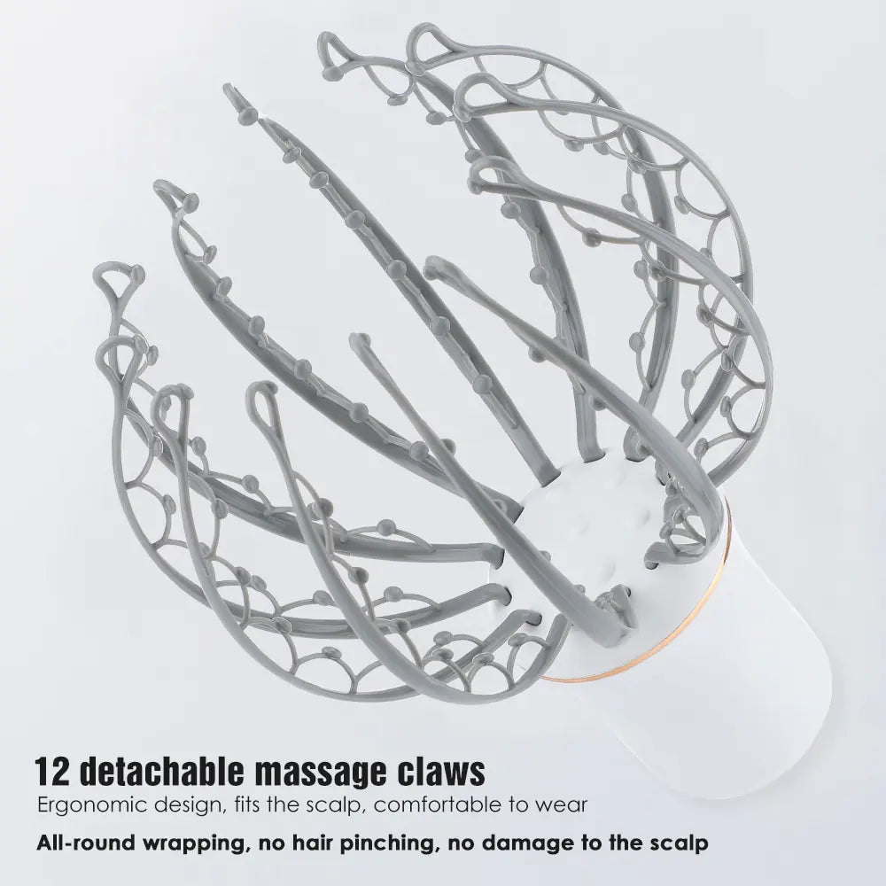 Cross-Border Electric Octopus Head Massager