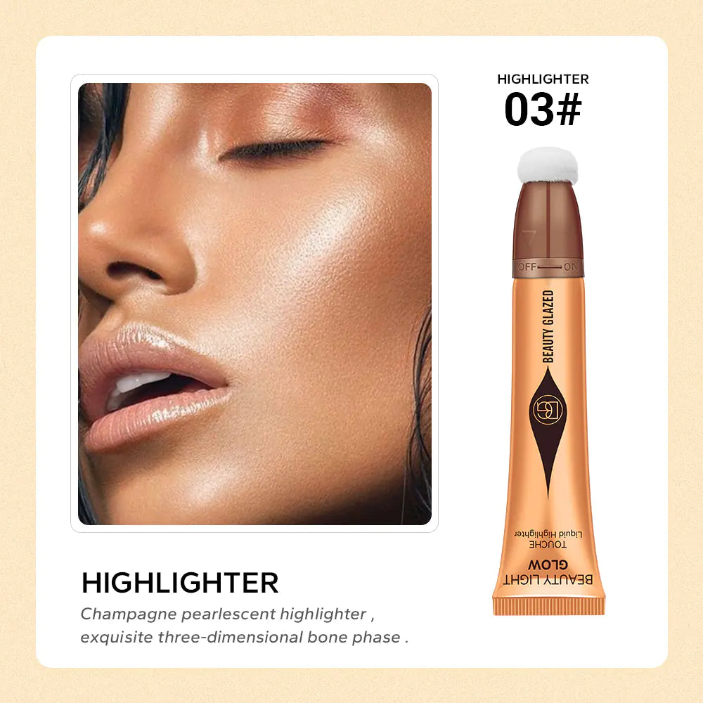 Beauty Glazed Liquid Blush Highlighter Contour Pen