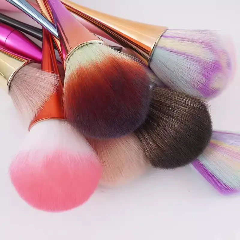 Multi-Functional Dust Brush for Nail Art and Makeup