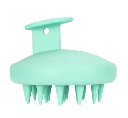 Silicone Shampoo Brush Head & Scalp Cleaning Massager – Soft TPE for Hair & Scalp Health