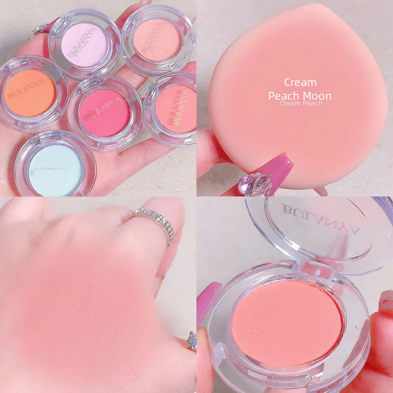 Monochrome Soft Blush Highlighter Cream in Peach Shades