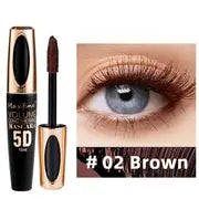 MAXFINE 5D Silk Fiber Mascara for Volume & Length
