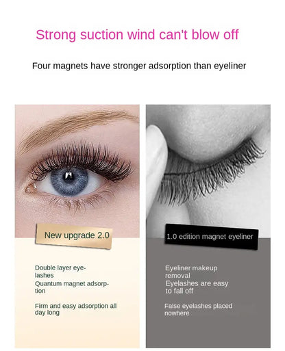 3D Mink Eyelashes with Magnetic Tweezers - Reusable