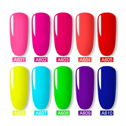 ROSALIND Gel Nail Polish Set - 12 Bottles