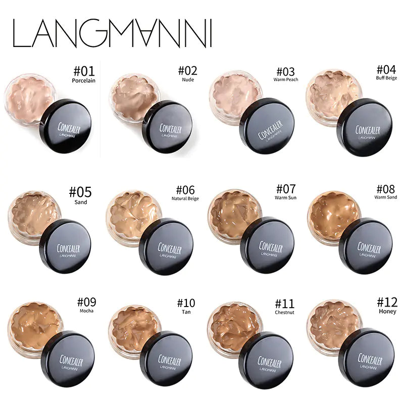 Professional Full Coverage Matte Concealer Foundation