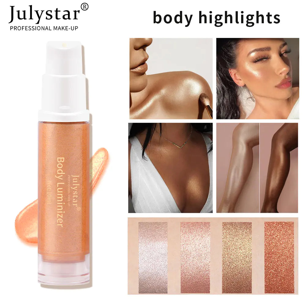 Monochrome Matte Face & Body Highlighter Liquid