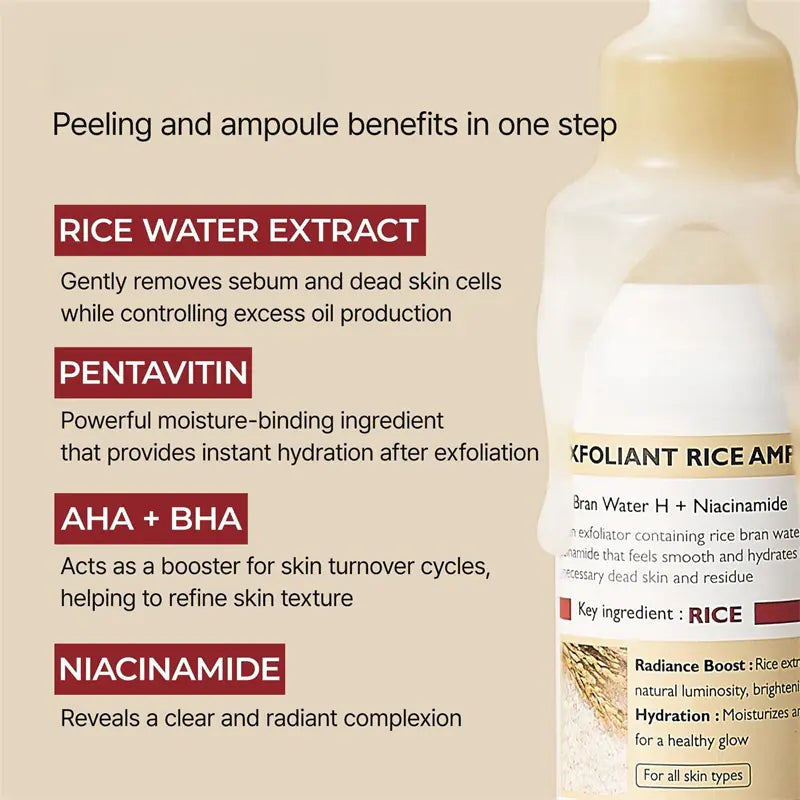 Rice Peeling Ampoule Exfoliator