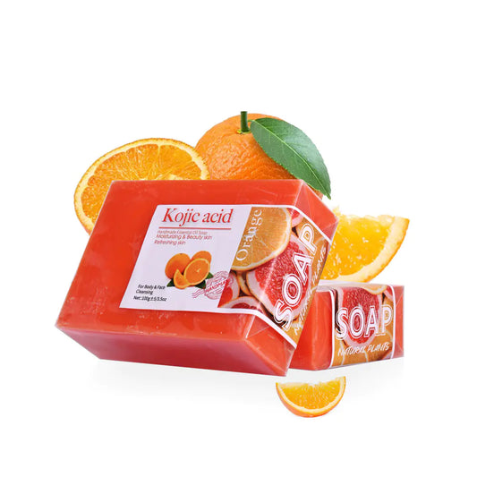 100g Orange Vitamin C Handmade Soap for Daily Use