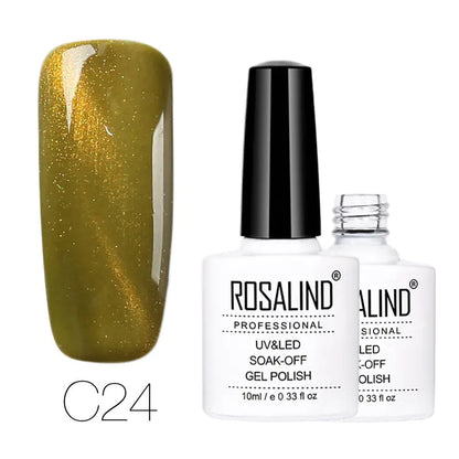 ROSALIND Cat Eye Gel Nail Polish - 30 Colors