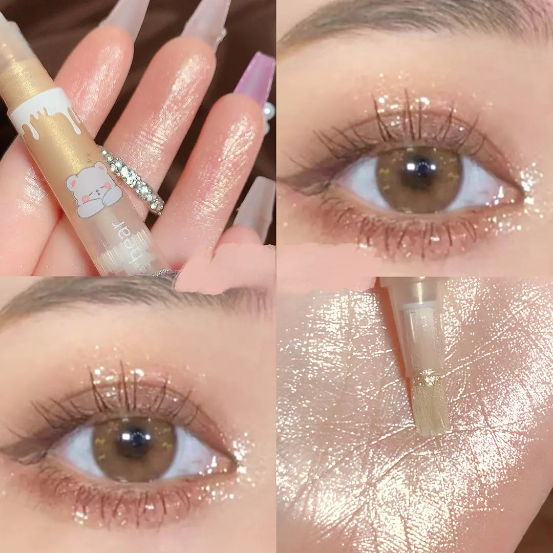Liquid Highlighter with Polarizing Diamond Sparkle