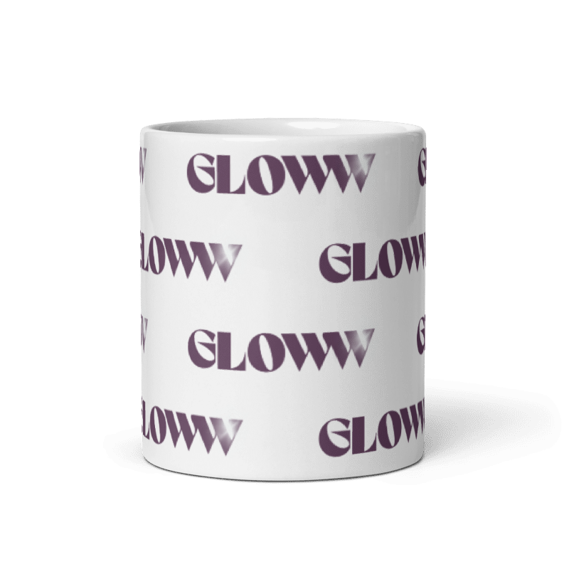 Gloww Custom White Glossy Mug