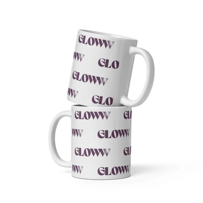 Gloww Custom White Glossy Mug