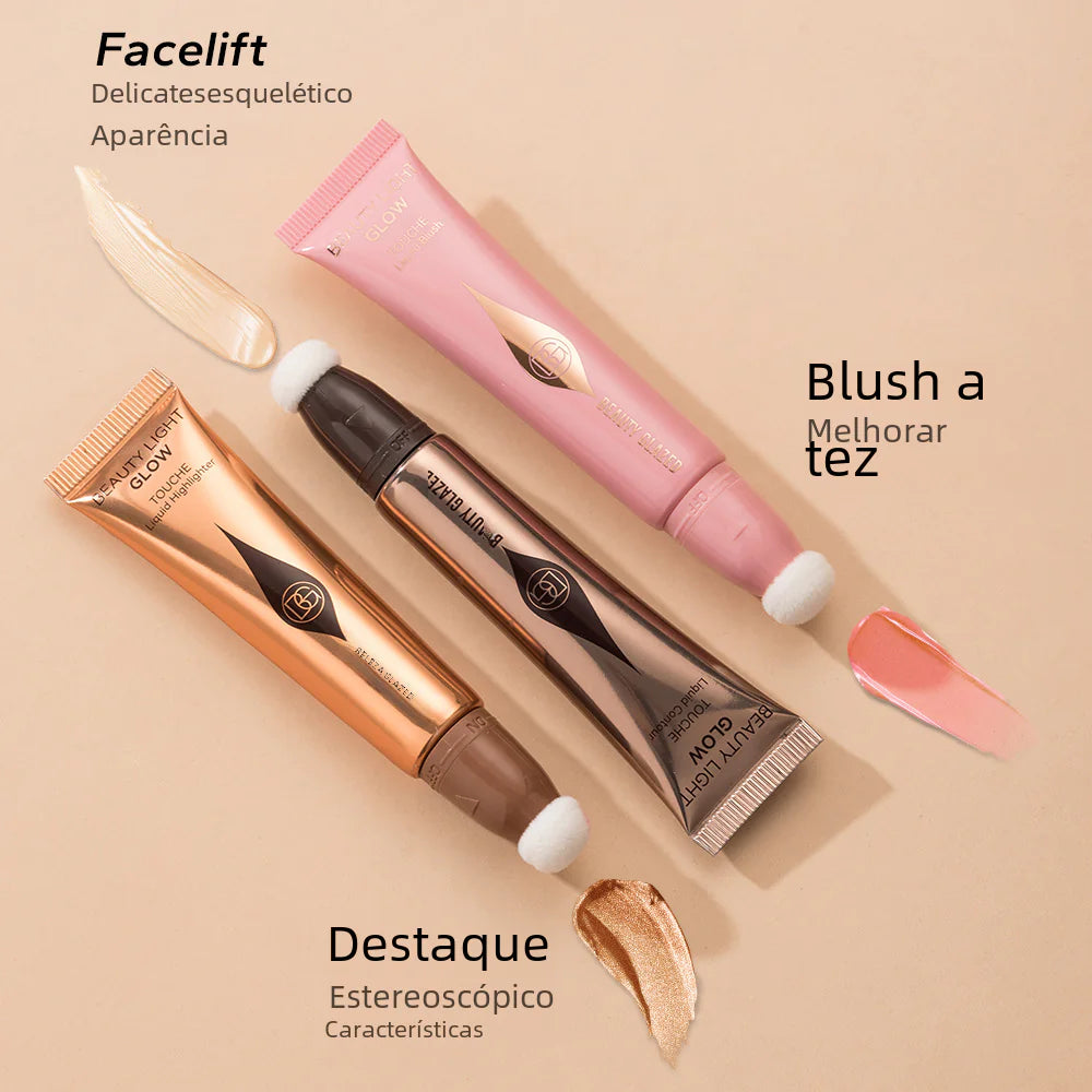 Beauty Glazed Liquid Blush Highlighter Contour Pen