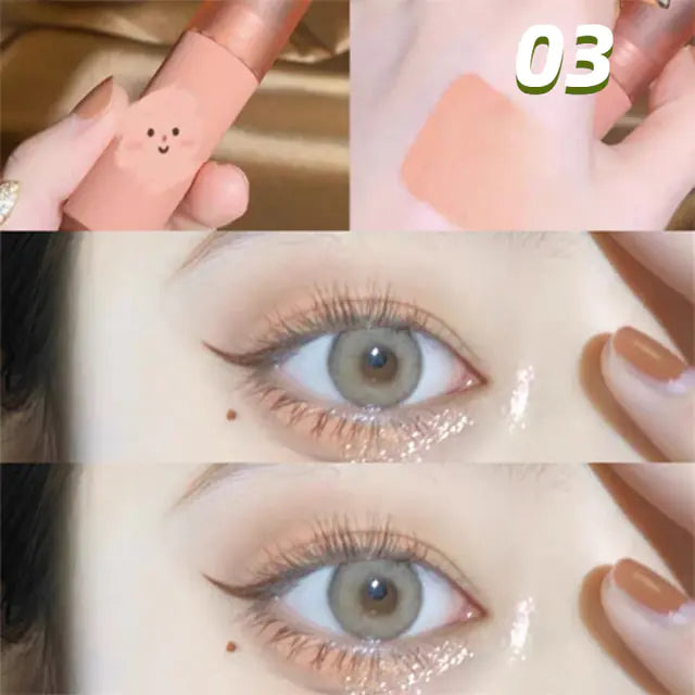 6 Colors Matte Nude Liquid Eyeshadow & Cream Blush