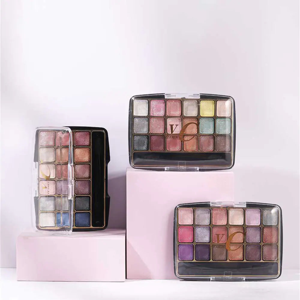 18 Colors Pearl Matte High Pigment Eyeshadow Palette