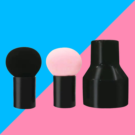 Mushroom Head Makeup Sponge Set for BB Cream & Blush