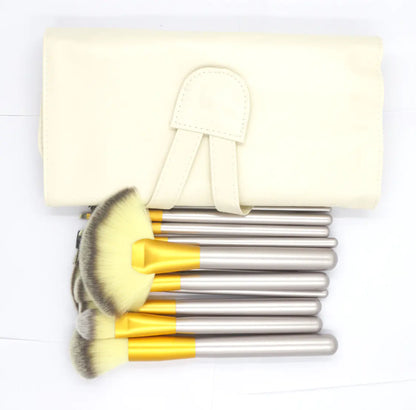 Makeup Brush Set, Short Handle, 12/18/24 Pieces