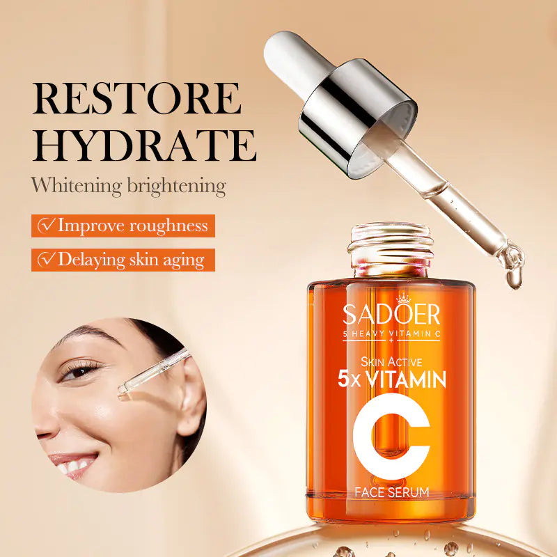 SADOER Vitamin C Brightening Multi-Effect Serum Set