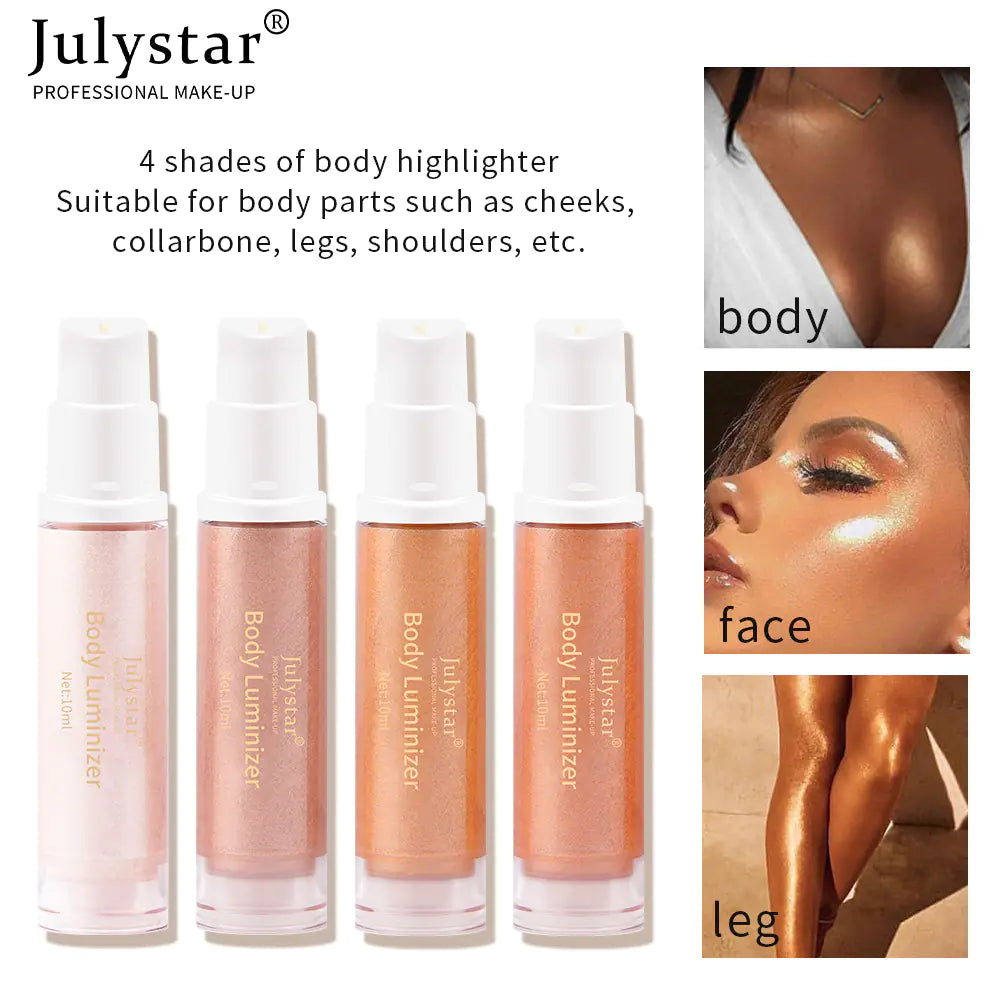 Monochrome Matte Face & Body Highlighter Liquid