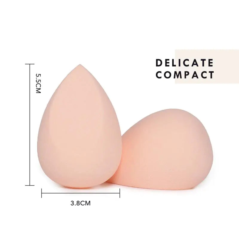 Makeup Sponge Set in Heart-Shaped Box with Tools