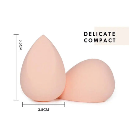 Makeup Sponge Set in Heart-Shaped Box with Tools