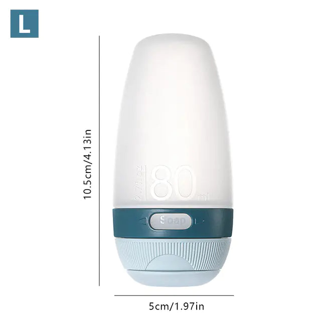 Portable Silicone Refillable Travel Bottle for Shampoo