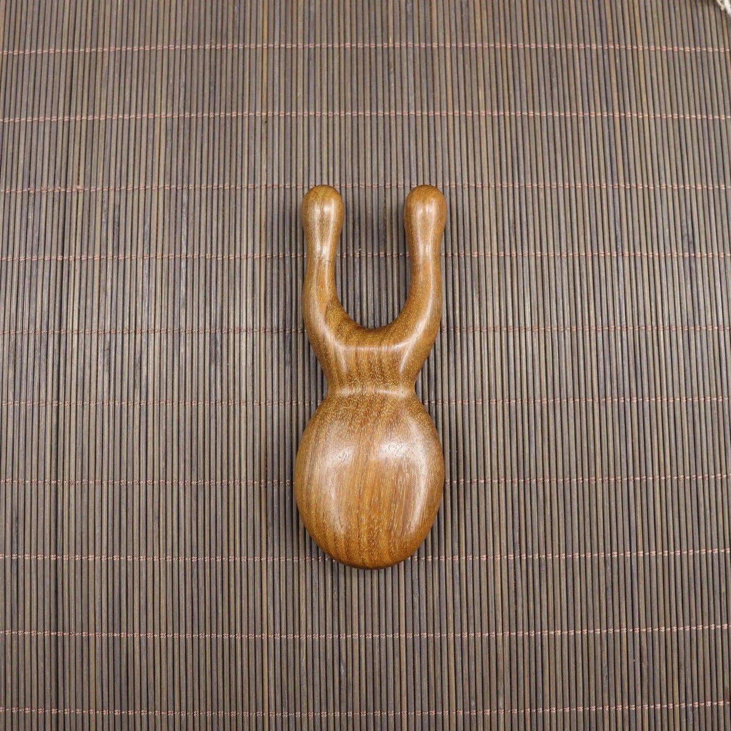 Handmade Golden Sandalwood Scalp Massager Comb