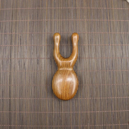 Handmade Golden Sandalwood Scalp Massager Comb