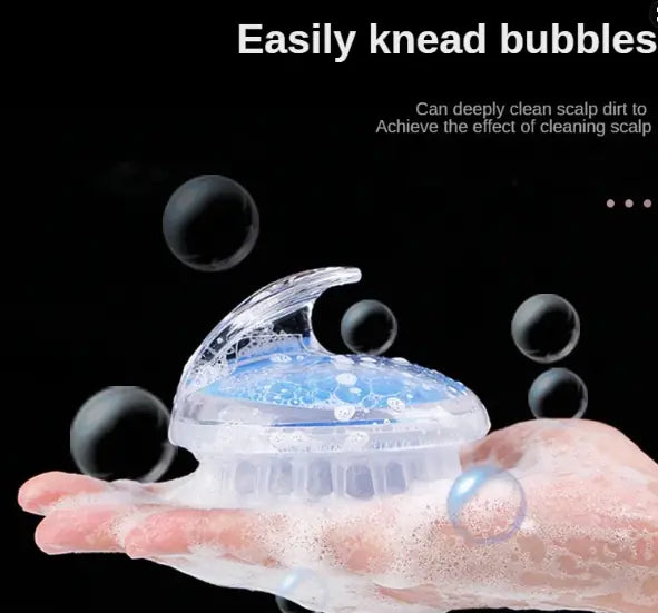 Silicone Scalp Massage Brush and Body Massager
