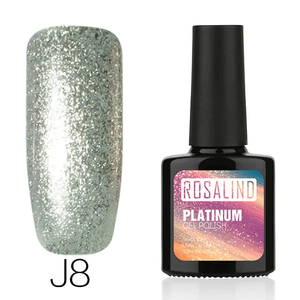24-Color Platinum Gel Nail Set by ROSALIND