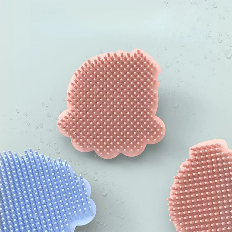 Silicone Bath and Shampoo Massage Brush