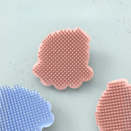Silicone Bath and Shampoo Massage Brush