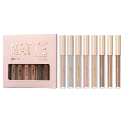 QIBEST Matte Liquid Eyeshadow and Blush Duo Set