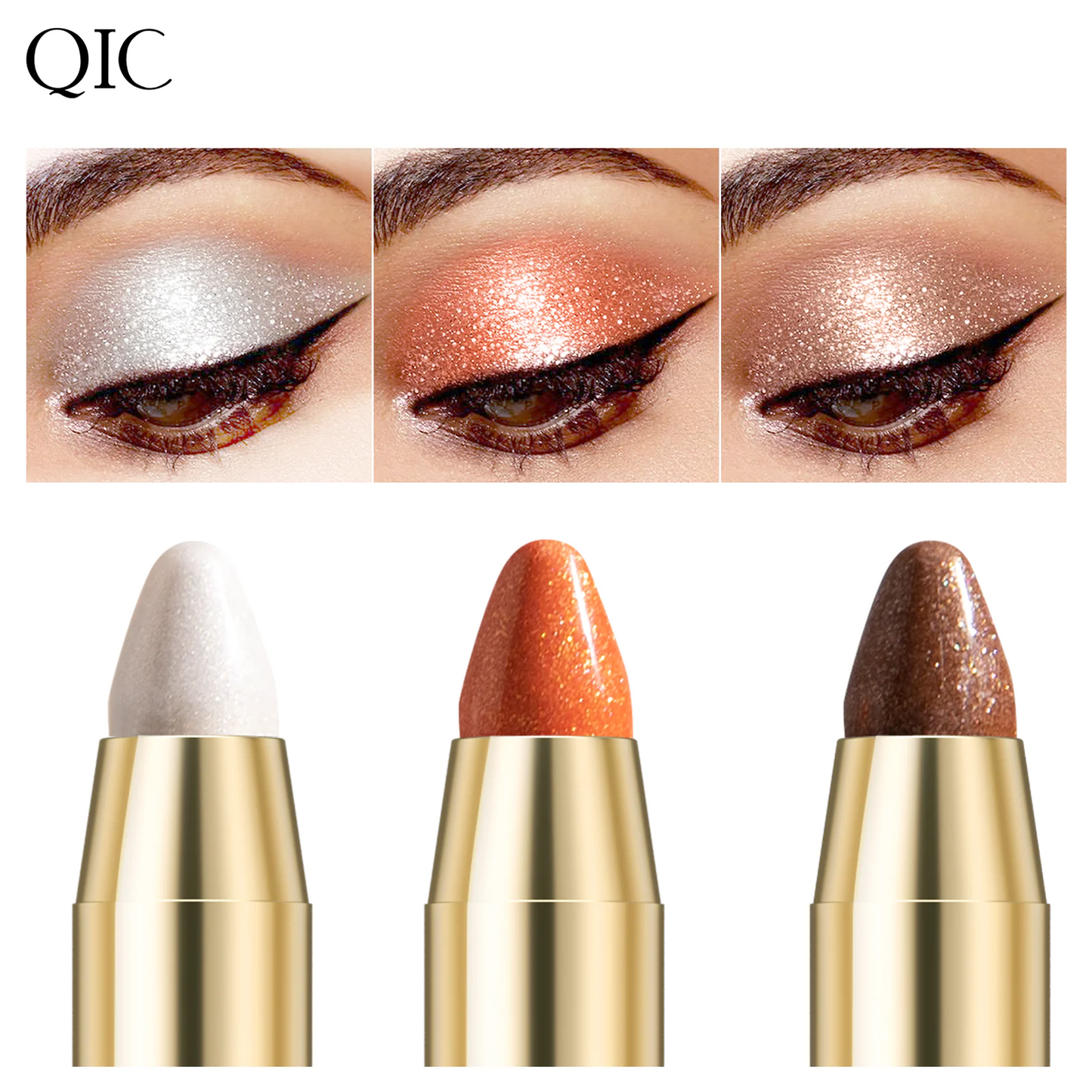 Double End Glitter Eye Shadow Stick and Highlighter