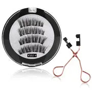 3D Mink Eyelashes with Magnetic Tweezers - Reusable
